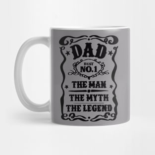 Dad  The Man Myth Legend t-shirt Mug